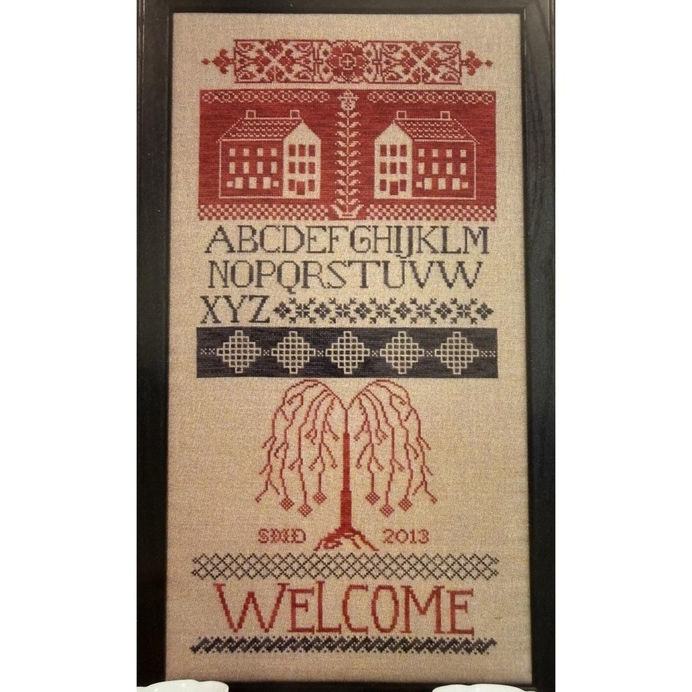 Rosewood Manor Designs By Karen Kluba ~ S-1206 Weeping Willow Welcome
